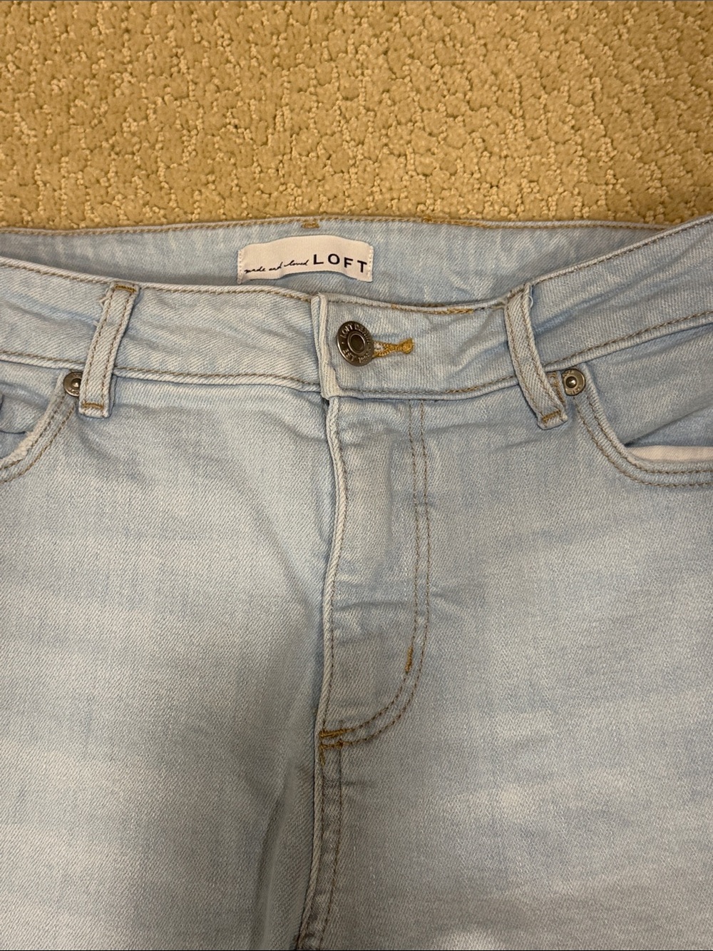 LOFT Light Blue Straight Leg Women's Jeans
